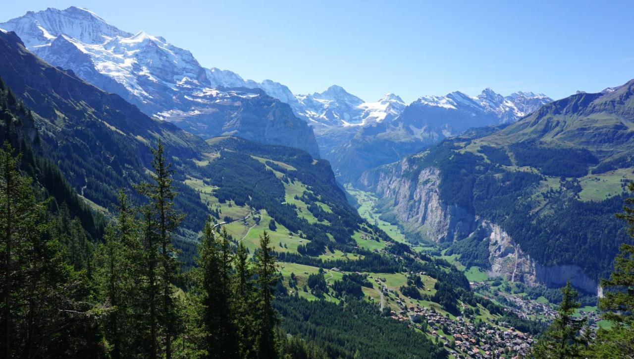 Alpenkraeuter Hotel Baeren Wengen Exterior photo