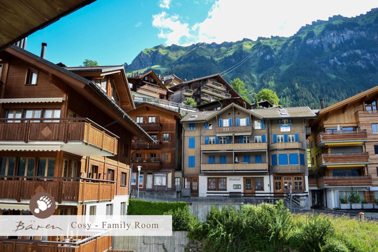 Alpenkraeuter Hotel Baeren Wengen Exterior photo