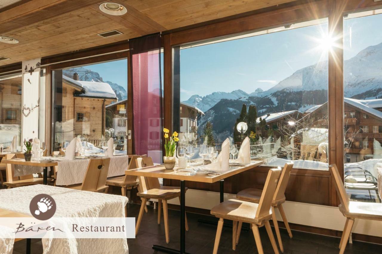 Alpenkraeuter Hotel Baeren Wengen Exterior photo