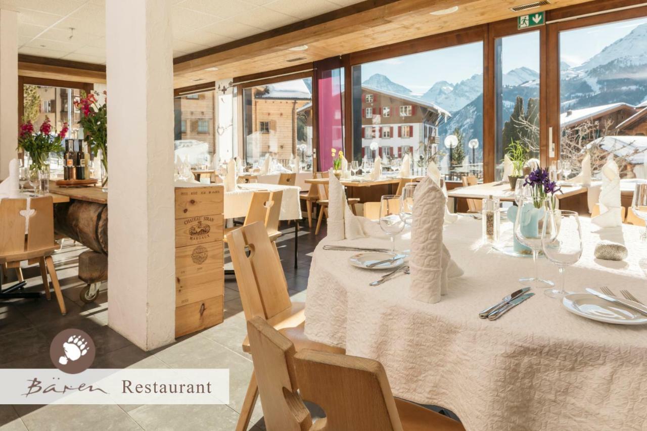 Alpenkraeuter Hotel Baeren Wengen Exterior photo